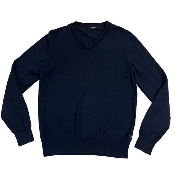 Paul Smith Other - Paul Smith navy pullover knit sweater v neck men's long sleeve sz M medium